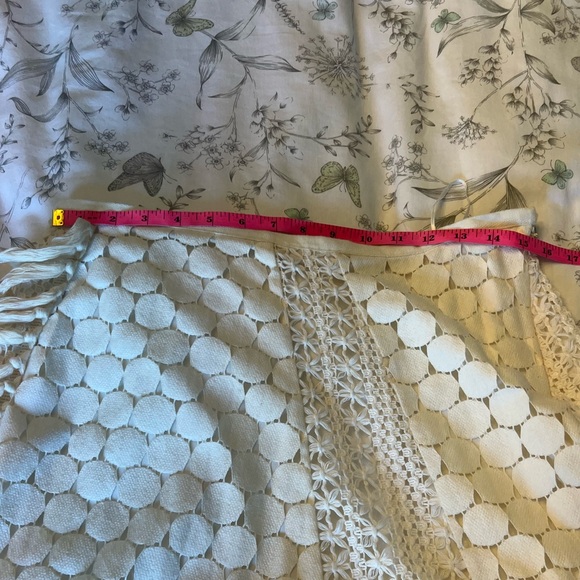 See by Chloé Cream Crochet Fringe Skirt – Size 42 (Custom Altered) - Picture 6 of 9